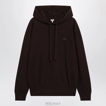 26 F/W 로에베 다크 브라운 후드 맨투맨 H526Y14KOKCO- B0052526998