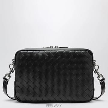 26 F/W 보테가 베네타 블랙 인테르치아토 카메라 백 755925V B0052527033