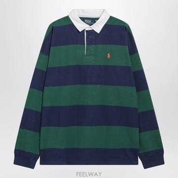 26 F/W 폴로 랄프로렌 다크 GREENBLUE 스트라이프 BIGF B0052527244