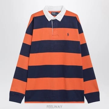 26 F/W 폴로 랄프로렌 ORANGEBLUE 스트라이프 BIGFIT B0052527247