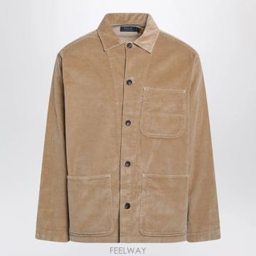 26 F/W 폴로 랄프로렌 CAMELCOLORED 코튼 셔츠 자켓 7 B0052527250