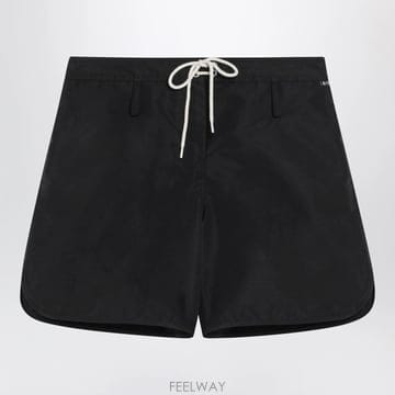 26 F/W 프라다 블랙 RENYLON 쇼츠 WITH 드로스트링 22 B0052527104