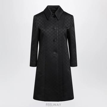 26 F/W 구찌 블랙 GG 자카드 비스코스 코트 A003VJZAVO B0052527097