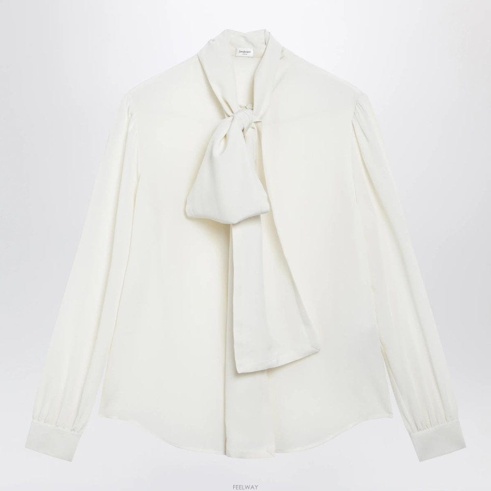 Saint Laurent 26 F/W ���ζ� ��ũ ��ũ LAVALLIERENECK ����콺 A B005252710526 F/W ���ζ� ��ũ ��ũ LAVALLIERENECK ����콺 A B005