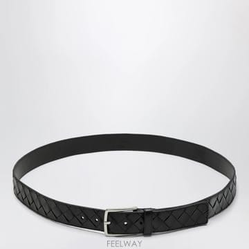 26 F/W 보테가 베네타 블랙 INRECCIATO 벨트 609182 B0052527126
