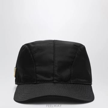 26 S/S 프라다 캡 WITH 바이저 인 블랙 RENYLON 1HC B0052527160