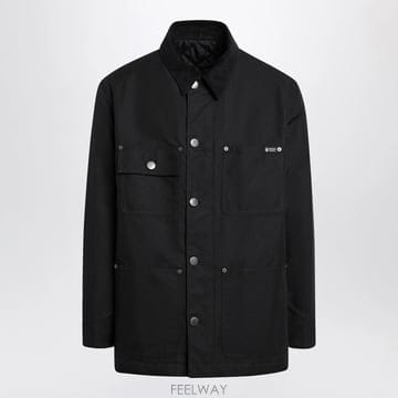 26 F/W 프라다 블랙 자켓 WITH 코듀로이 카라 GEB330OO B0052527179