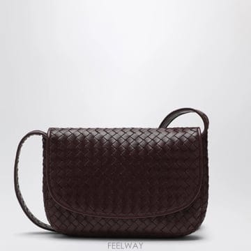 26 S/S 보테가 베네타 브레이드 레더 숄더 백 MAHOGANY 8 B0052527223