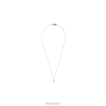 인더샵 Vivienne Westwood 비비안 웨스트우드 실버 목걸이