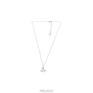 인더샵 Vivienne Westwood 비비안 웨스트우드 실버 목걸이