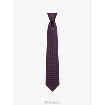 Kiton ���Ϲ�� Ű�� geometric pattern silk tie���Ϲ�� Ű�� geometric pattern silk tie