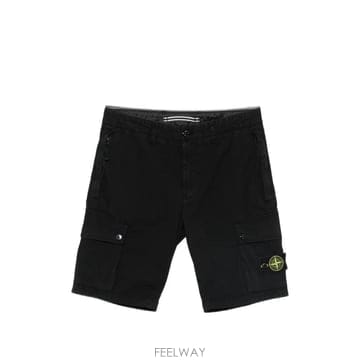 Stone Island ���Ϲ�� ������Ϸ��� Compass patch cargo shorts���Ϲ�� ������Ϸ��� Compass patch cargo shorts