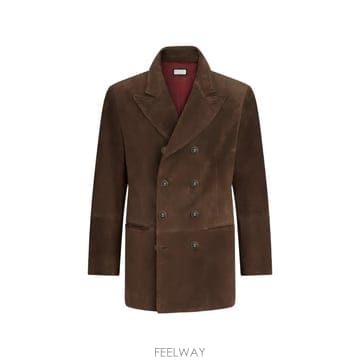 Brunello Cucinelli ���Ϲ�� ���ڷ� ��ġ�ڸ� ��ũ�� ���� �����̵� �������� ��Ÿ�� �ƿ��� ��Ŷ���Ϲ�� ���ڷ� ��ġ�ڸ� ��ũ�� ���� �����̵� ������