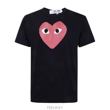 Comme des Garcons 26FW �ĵ������� ���� Ƽ���� AX T112 1 BLACK26FW �ĵ������� ���� Ƽ���� AX T112 1 BLACK