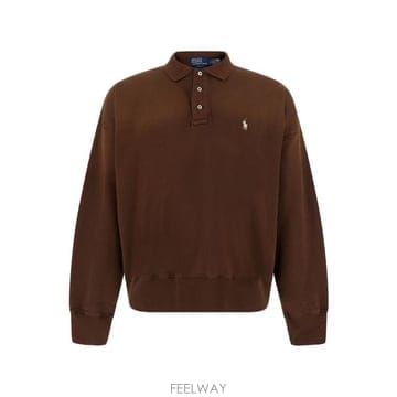 Ralph Lauren 27SS ���� �����η� ���� Ƽ���� 710B32764001 Brown27SS ���� �����η� ���� Ƽ���� 710B32764001 Brown