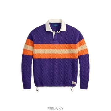 Ralph Lauren 26FW ���� �����η� �ĵ� Ƽ���� 710B23897 001 PURPLE26FW ���� �����η� �ĵ� Ƽ���� 710B23897 001 PURPLE