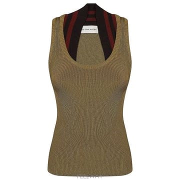 Dries Van Noten 26FW �帮�� �� ��ư ž 262011225 4706 203 MUSTARD26FW �帮�� �� ��ư ž 262011225 4706 203 MUSTARD