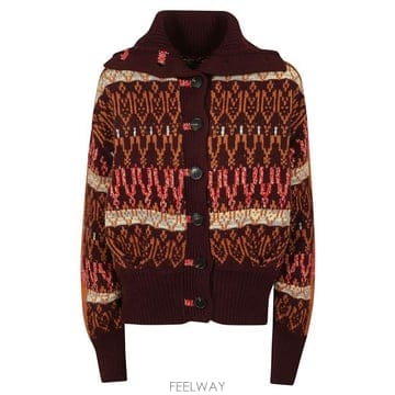 Dries Van Noten 26FW �帮�� �� ��ư ����� 262011232 4764 358 BURGUNDY26FW �帮�� �� ��ư ����� 262011232 4764 358 BURGUNDY