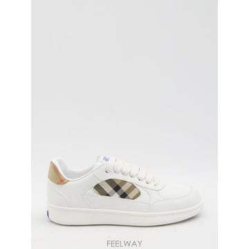 Burberry 27SS ������ ���� üũ �׶� ����Ŀ�� 8108649 WHITE27SS ������ ���� üũ �׶� ����Ŀ�� 8108649 WHITE