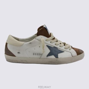 Golden Goose 26FW ��籸�� ����Ŀ�� GMF00102 F00869583401 WHITE BROWN BLUE DENIM26FW ��籸�� ����Ŀ�� GMF00102 F00869583401 WHITE BRO