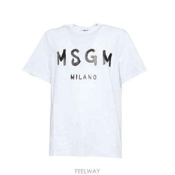 MSGM 26SS ���������� ���� Ƽ���� 2000MM510200002 01 BIANCO26SS ���������� ���� Ƽ���� 2000MM510200002 01 BIANCO