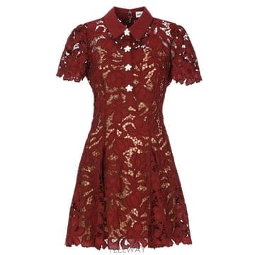 Self Portrait 26FW ���� ��Ʈ����Ʈ �̵� ���ǽ� PF26111SABU BURGUNDY LACE MINIBURGUNDY26FW ���� ��Ʈ����Ʈ �̵� ���ǽ� PF26111SABU BURGUNDY 