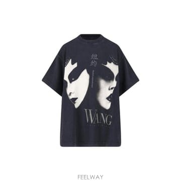 Alexander Wang 27SS �˷���� �� ���� Ƽ���� UCC1271970 011 BLACK27SS �˷���� �� ���� Ƽ���� UCC1271970 011 BLACK