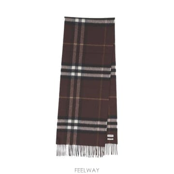 Burberry 27SS ������ üũ ĳ�ù̾� ��ī�� 8112638 B7313 TREACLE BROWN27SS ������ üũ ĳ�ù̾� ��ī�� 8112638 B7313 TREACLE