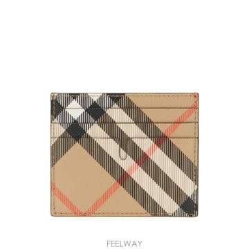 Burberry 26FW ������ üũ ���� ī�� Ȧ�� 8095047 A2021 SAND26FW ������ üũ ���� ī�� Ȧ�� 8095047 A2021 SAND
