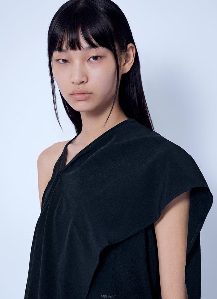 Yohji Yamamoto 26 S/S ���� �߸����� ��Ʈ�� ���� �� �巹�� FW-D63-500 B011251559026 S/S ���� �߸����� ��Ʈ�� ���� �� �巹�� FW-D63-500 