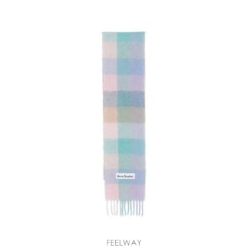 Acne 26FW ��ũ�� ��Ʃ��� ����� üũ ���÷� CA0084D DXW LIGHT BLUE26FW ��ũ�� ��Ʃ��� ����� üũ ���÷� CA0084D DXW LI