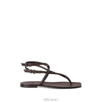 Brunello Cucinelli �׶�����Ÿ �ؿ� ���ڷ� ��ġ�ڸ� ���� LEATHER THONG ���� MZGAC3279C8279�׶�����Ÿ �ؿ� ���ڷ� ��ġ�ڸ� ���� LEATHER THONG 