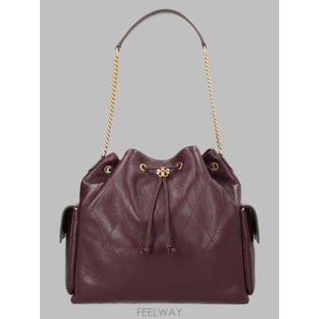 Tory Burch 27SS �丮��ġ ���� ��ƼƮ ��ν�Ʈ�� ����� 185830 500 BORDEAUX27SS �丮��ġ ���� ��ƼƮ ��ν�Ʈ�� ����� 185830 500
