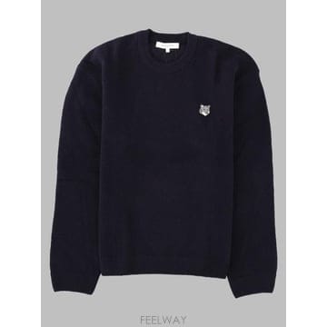 Maison Kitsune 26FW ����Ű���� ���� ��� ������ ����Ʈ ������ PM00803KT1006 0413 BLUE26FW ����Ű���� ���� ��� ������ ����Ʈ ������ PM00803