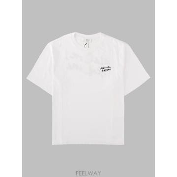 Maison Kitsune 26FW ����Ű���� ���� Ƽ���� MRMJT23KJ0119 M186 WHITE26FW ����Ű���� ���� Ƽ���� MRMJT23KJ0119 M186 WHITE