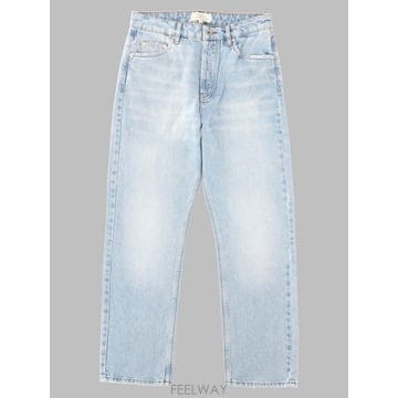 STUDIO NICHOLSON 26FW ��Ʃ��� ���ݽ� ���� ���� RISOSNM 1321 BLEACHEDWASH DENIM26FW ��Ʃ��� ���ݽ� ���� ���� RISOSNM 1321 BLEACHEDWA