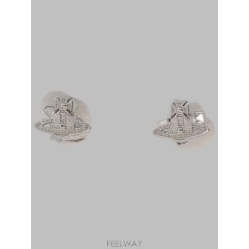 ViVienne westwood 26FW ���ȿ���Ʈ��� �̾ 62010159 01P019 SMP019 SILVER26FW ���ȿ���Ʈ��� �̾ 62010159 01P019 SMP019 SI