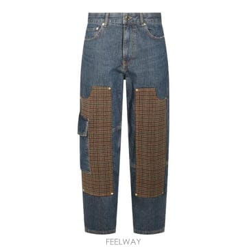 GANNI [S27]���� A1100188569 ���� ���� �� û���� �÷����� ���ȹ��� Ʈ����� ���̵� DARK BLUE[S27]���� A1100188569 ���� ���� �� û���� �÷����� ��