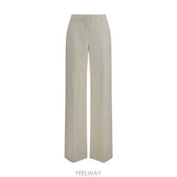 [K68]펜디 FR6768B1HD F0QM0 여성 팬츠 면바지 조거팬츠 데님 와이드팬츠 Tailored Wo