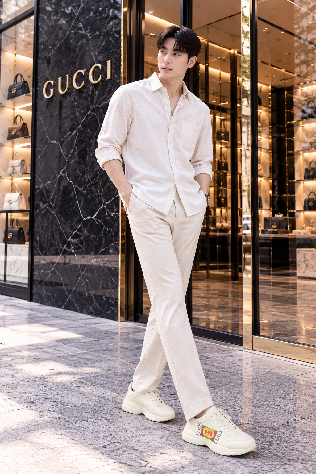 GUCCI [���Ÿ�����]�ڴ��Ϲ�ۡڱ��� ������ �ΰ� ������ ����Ŀ�� 6.5(255)[���Ÿ�����]���Ϲ�۱��� ������ �ΰ� ������ ����Ŀ�� 6