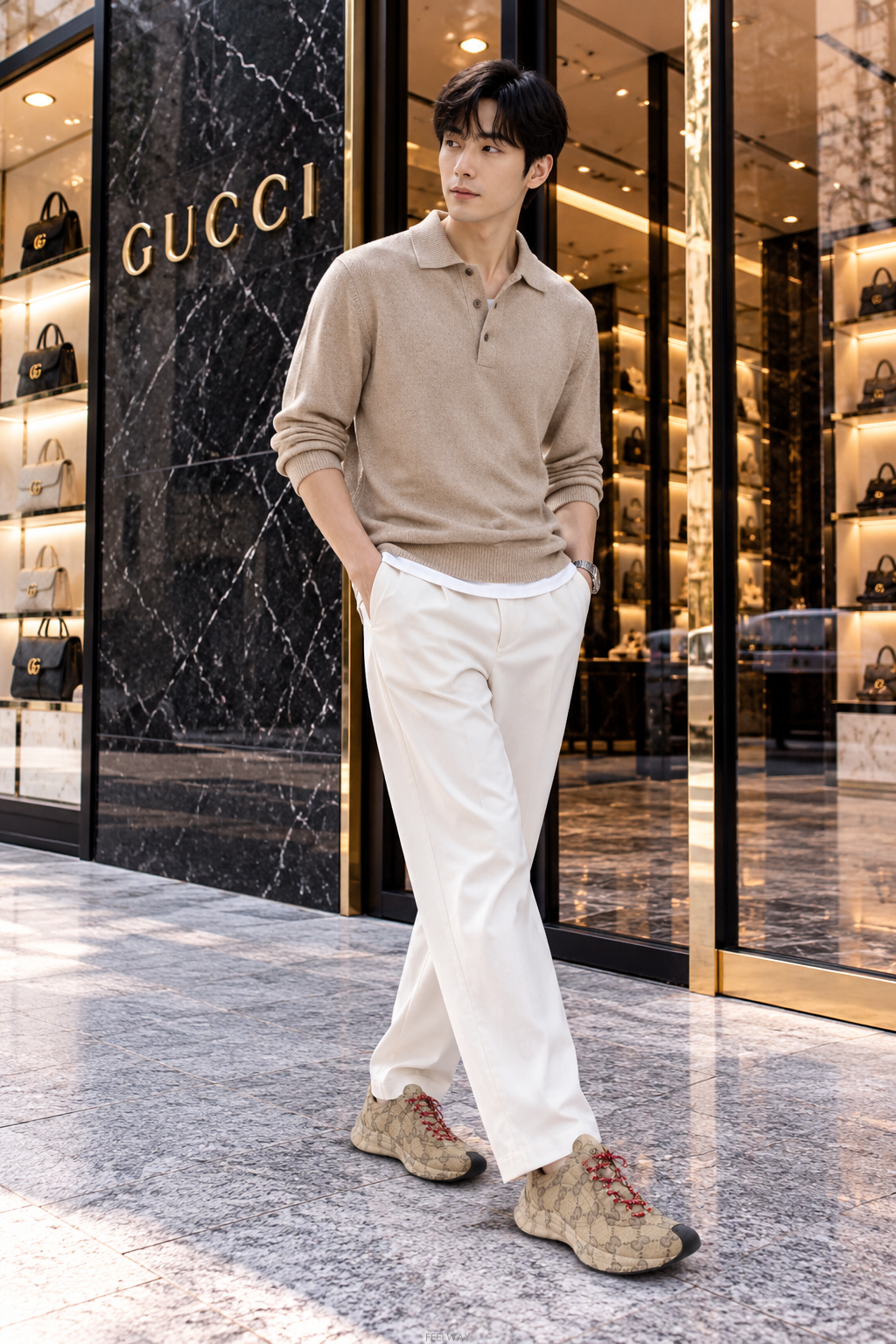 GUCCI [û�� ���Ÿ�����]�ڴ��Ϲ�ۡ� ���� GG �� ����Ŀ�� ������������ 8.5(275)[û�� ���Ÿ�����]���Ϲ�� ���� GG �� ����Ŀ�� ��������