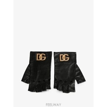 26 FW 돌체앤가바나 pearl embellished fingerless gloves LB30348M TP
