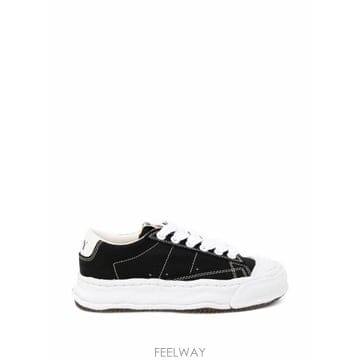 26 FW 메종미하라야스히로 배색 스티치 청키 스니커즈 A17FW704BLACK TP460485392