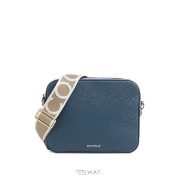 26 FW Coccinelle 테베 로고 스트랩 스몰 숄더 백 E5MN555M301 TP460558196