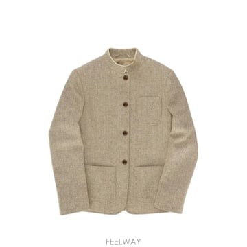 | Other Brand | 26 FW Fortela Fanny herringbone wool jacket WFANNYLP024BGE T26 FW Fortela Fanny herringbone wool jacket WFANNYLP02