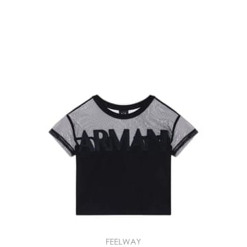Armani 26 FW Armani Exchange ƫ �г� �ΰ� ��ġ Ƽ���� XW002332AF10356 TP4589326 FW Armani Exchange ƫ �г� �ΰ� ��ġ Ƽ���� XW00233