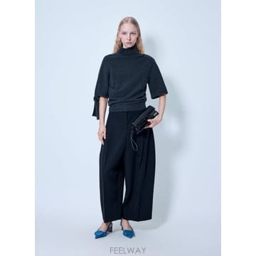 26 F/W 자크뮈스 르 PANTALON 마이애미 울 와이드레그 팬츠 B0112531401