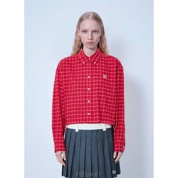 26 F/W 미우미우 CHECKERED 버튼다운 셔츠 MK1659 6 B0112531405
