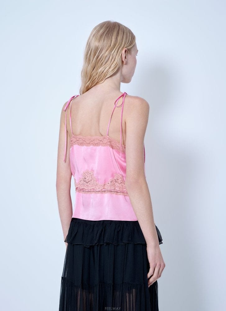 Chloe 26 F/W ���ο� CAMISOLE ž �� ���� ��ũ ��ƾ ���̽� C B011253140626 F/W ���ο� CAMISOLE ž �� ���� ��ũ ��ƾ ���̽� C B