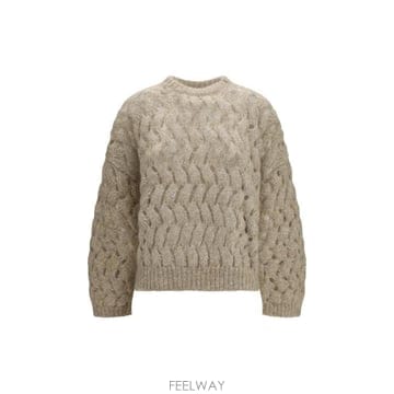 26FW 브루넬로 쿠치넬리 스웨터 MNT347520 CMG59 BEIGE